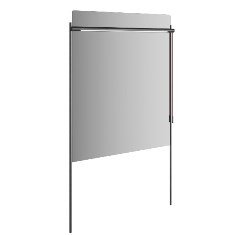 Vitra Equal 64105 Aydınlatmalı Düz Ayna, 80 cm